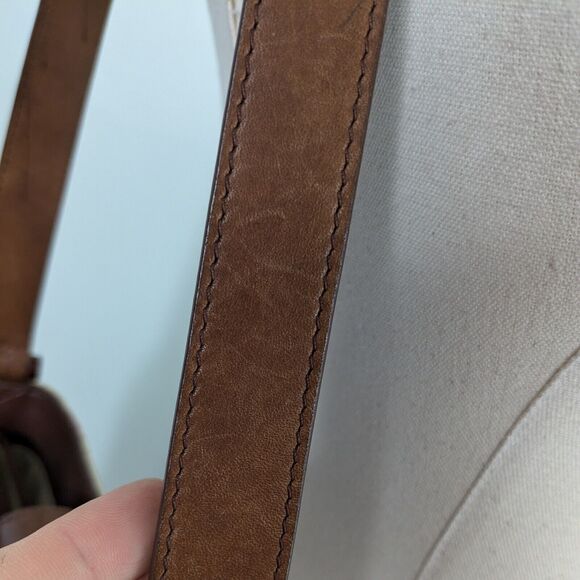 Fossil Bag Purse Yellow Floral Pink Leather Vintage Y2K Rose Cottage Grunge - Picture 11 of 16